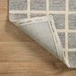 Chris Loves Julia x Loloi Polly 3"6" x 5"6" Slate and Ivory, , large