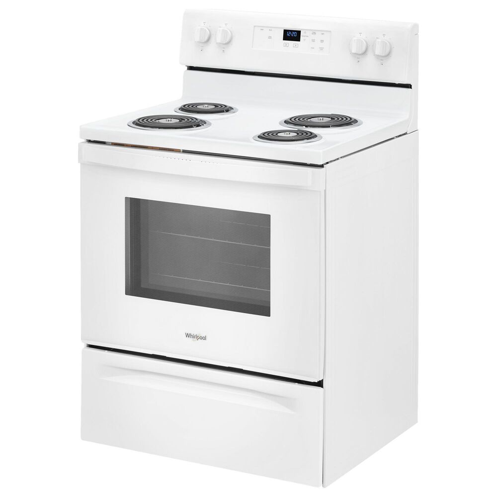 Whirlpool 4.8 Cu. Ft. Freestanding Electric Range with Keep Warm in White, , large