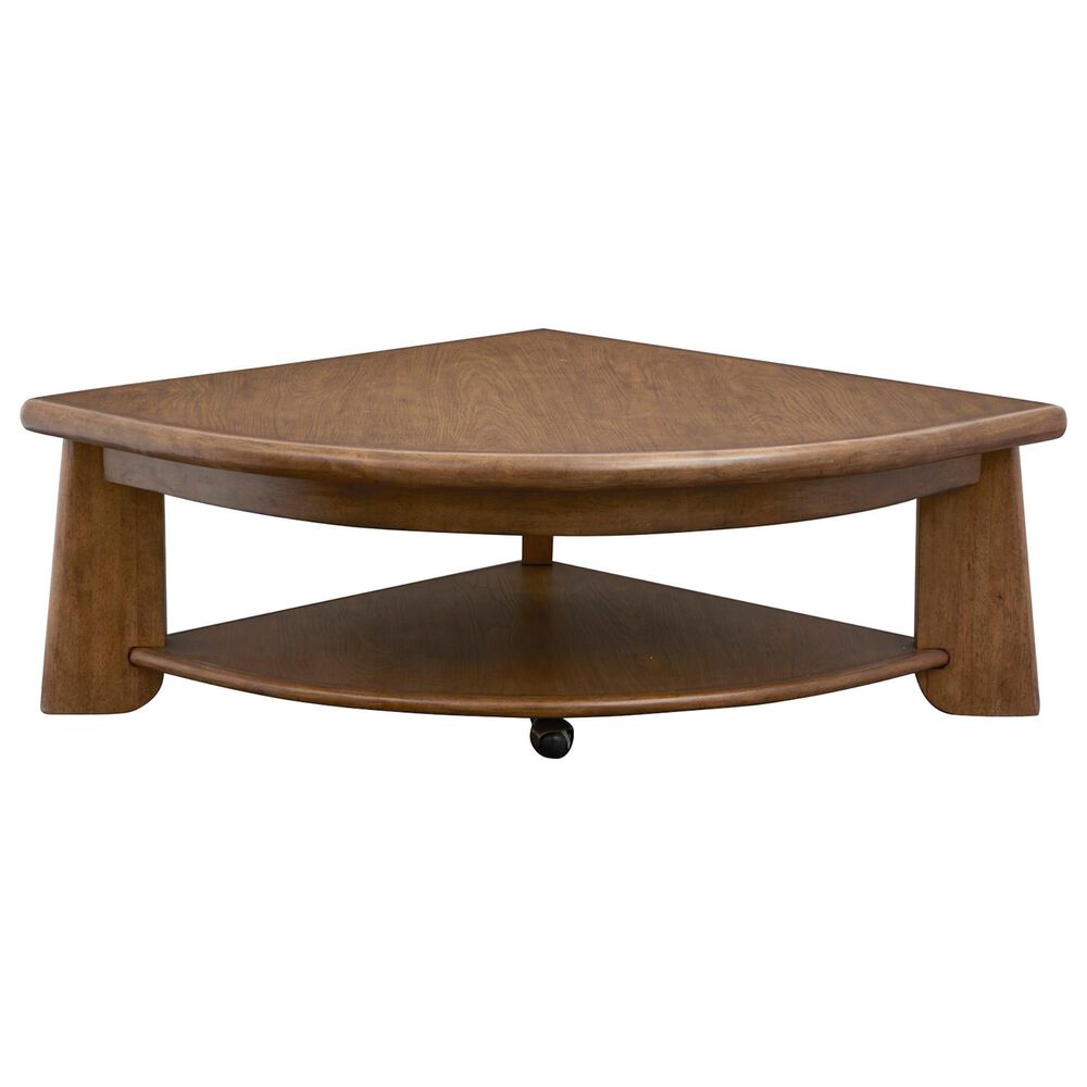 Nicolette Home Tanner Lift Top Cocktail Table with Casters in Tawny Brown, , large
