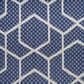 Nourison Horizon HOZ01 Navy 3" x 5" Indoor/Outdoor Area Rug, , large