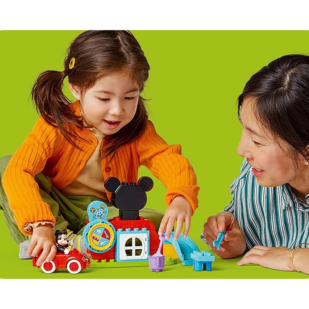 LEGO Mickey Mouse Clubhouse and Car Building Set in Multicolor, , large