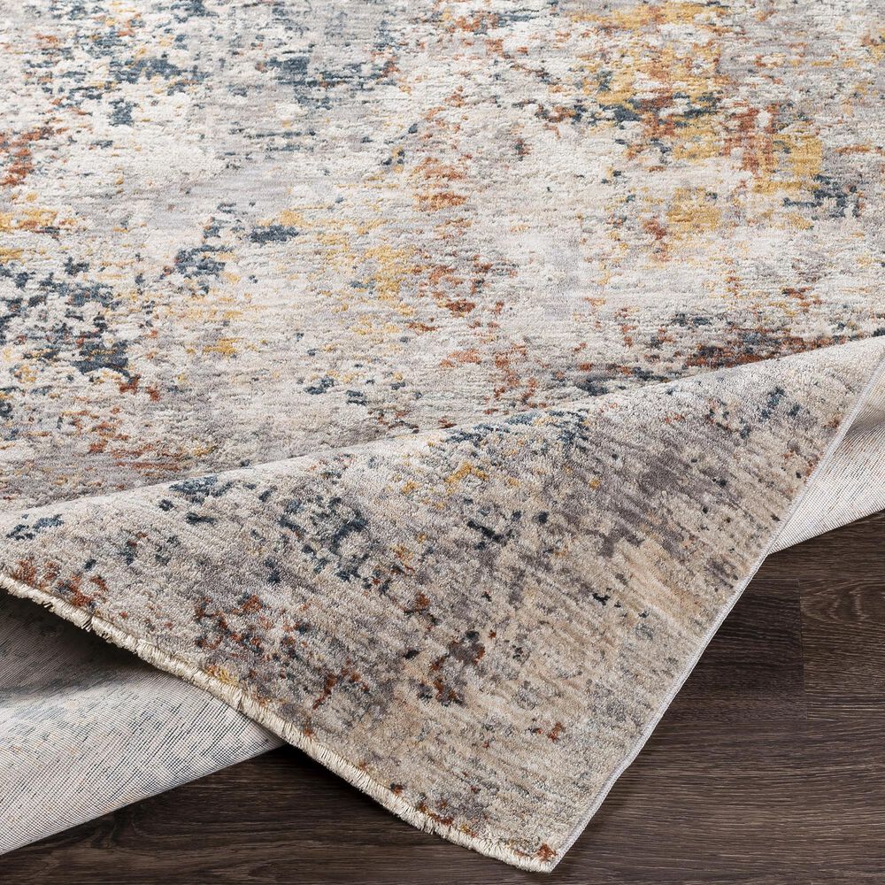 Surya Laila  10&#39; x 14&#39; Light Gray, Beige, White, Navy and Camel Area Rug, , large