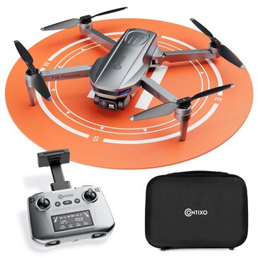 Contixo F28 Stratus Max 4K GPS Drone with Intelligent Flight Modes and Carrying Case in Gray, , large