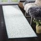 Safavieh Marbella 2"3" x 8" Turquoise and Ivory Runner, , large
