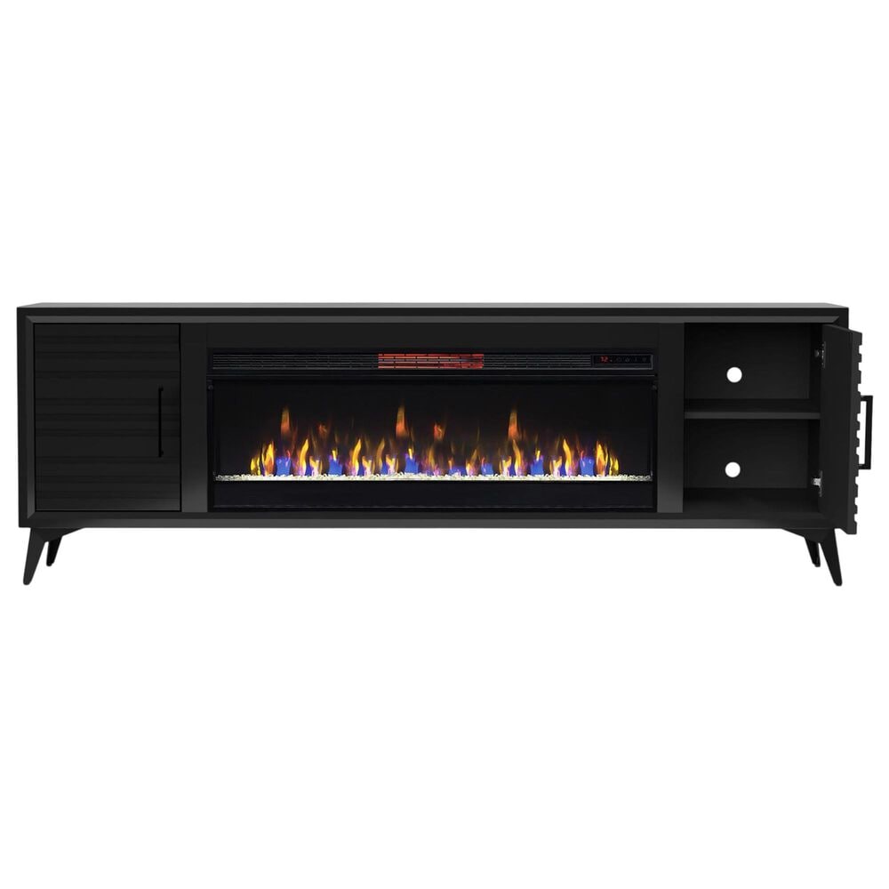 Legends Home Malibu 78" Fireplace Console in Seal Skin, , large