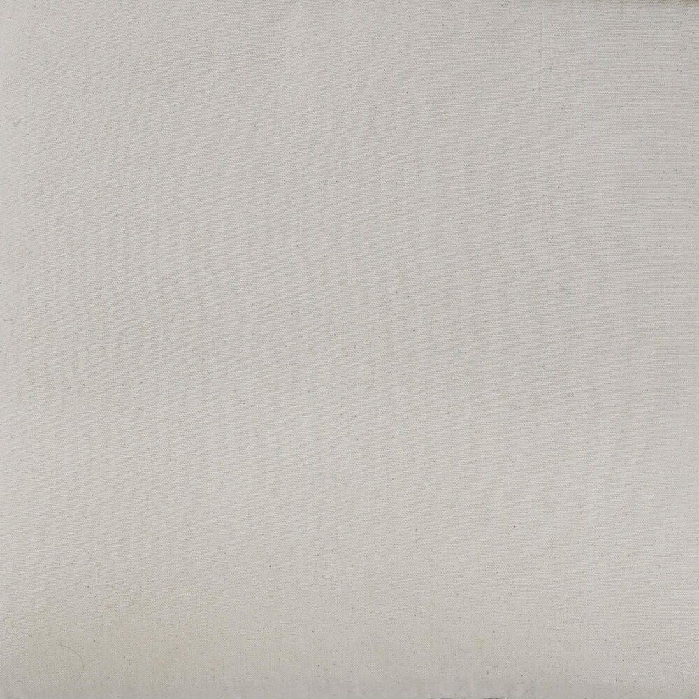 Ashley Ricker 20&quot; Square Throw Pillow in Gray and Cream, , large