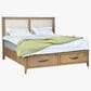 Napa Furniture Design Belgium Queen Storage Bed in Sandrift, , large