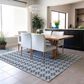 Dalyn Rug Company Marlo 9" x 12" Navy Indoor/Outdoor Area Rug, , large