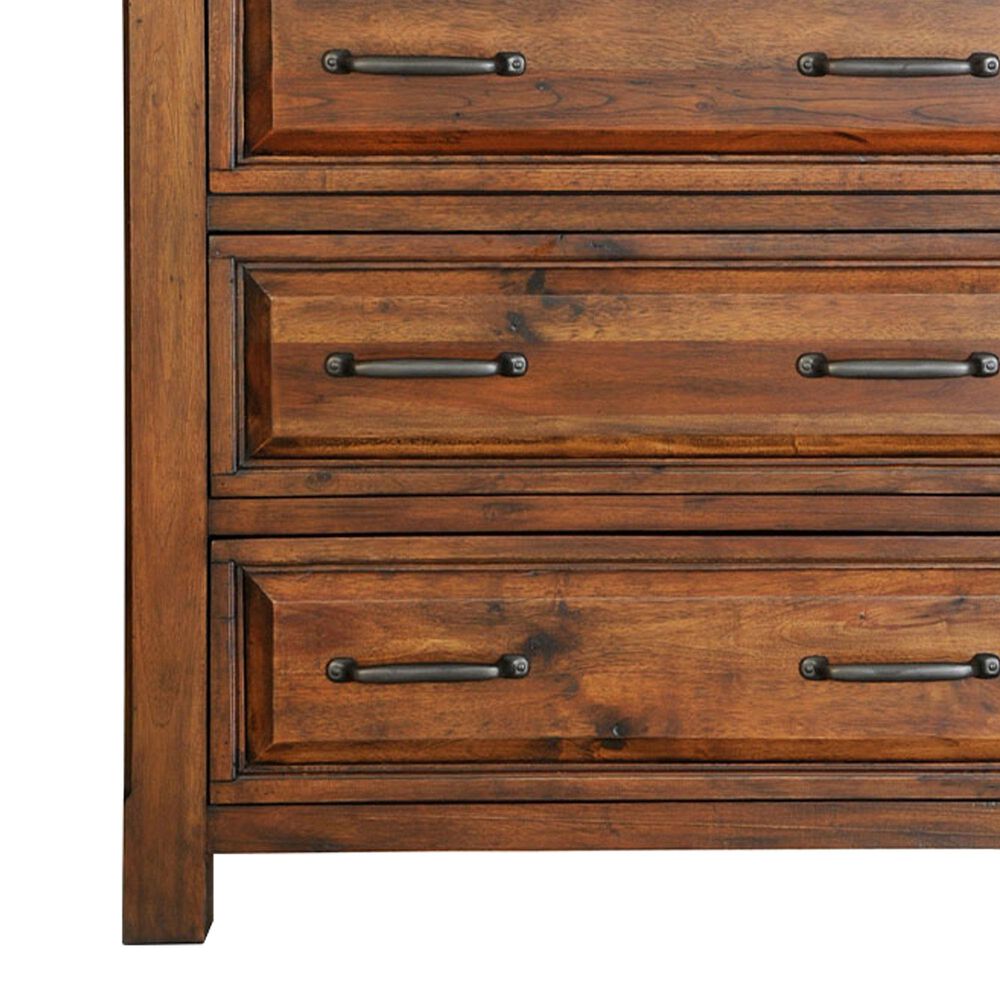 Napa Furniture Design Hill Crest 6-Drawer Chest in Dark Chestnut, , large
