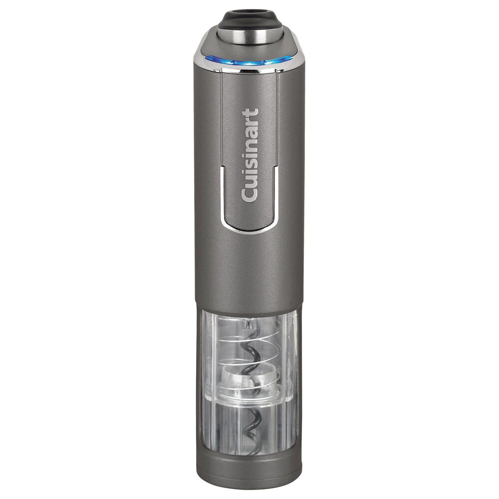 Cuisinart Evolution X Cordless Rechargeable Wine Opener in Gray NFM