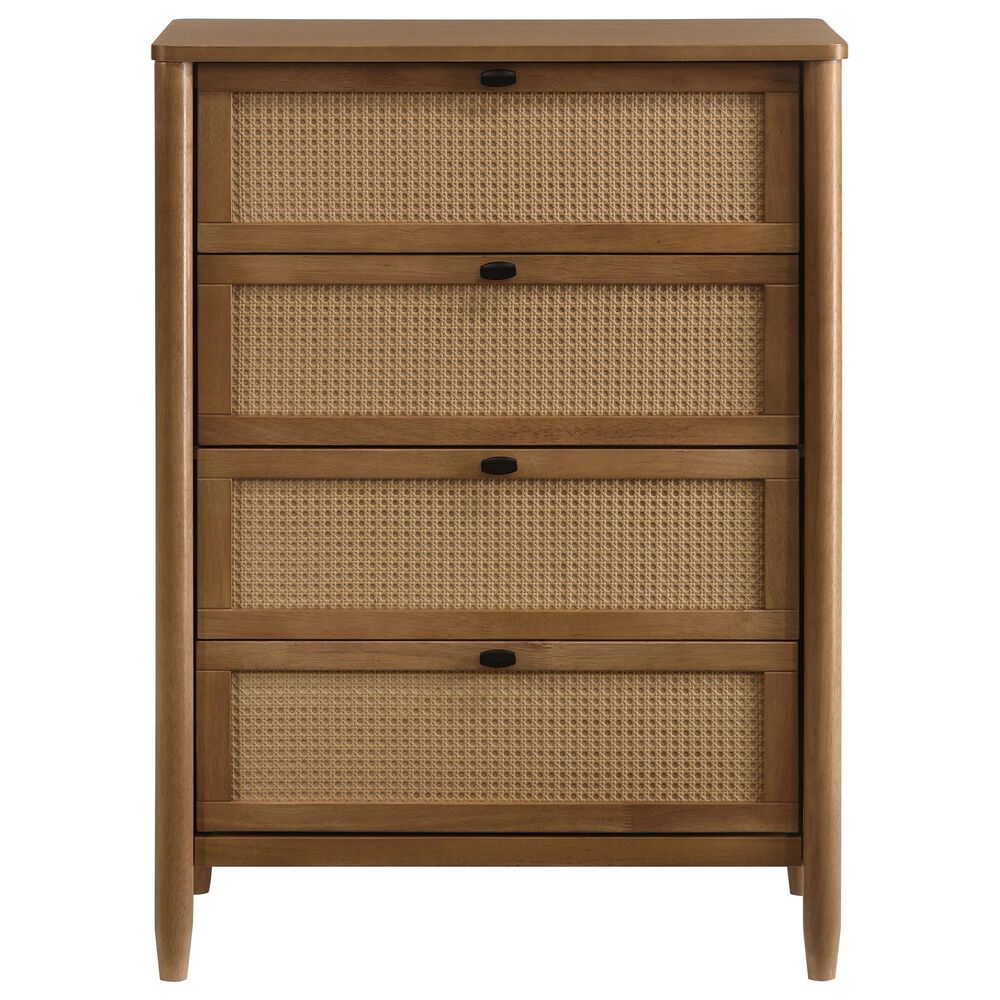 Hearth and Haven 4-Drawer Chest in Brown, , large
