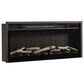 Ashley Cayboni 71" Fireplace Console in Tan and Black, , large