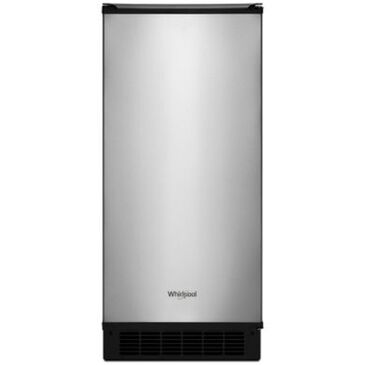 Whirlpool 15" Icemaker with Clear Ice Technology in Fingerprint Resistant Stainless Steel, , large