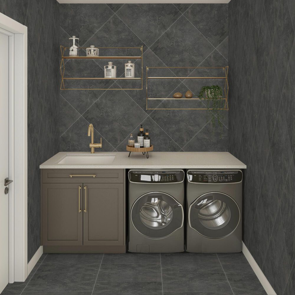 Dal-Tile Haddonstone Velvet Rectangle Cross Cut 12&quot; x 24&quot; Porcelain Tile, , large