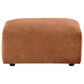 Coaster Burnett Upholstered Ottoman in Burnt Orange, , large