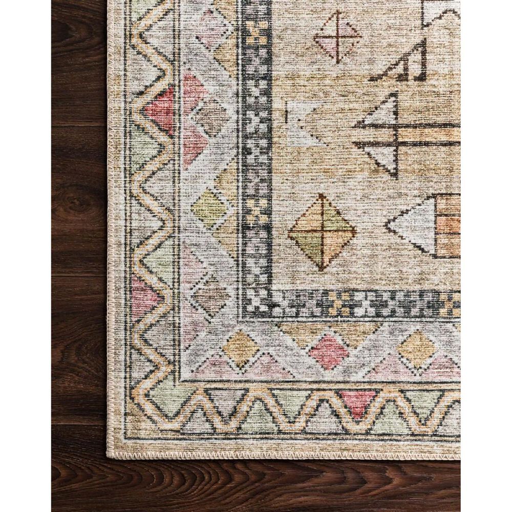 Loloi II Skye SKY-04 2&#39;6&quot; x 7&#39;6&quot; Gold and Blush Runner, , large