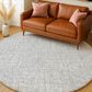 Dalyn Rug Company Voyage VY1 Silver 8" Round Area Rug, , large