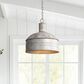 Golden Lighting Tinsmith 1-Light Mini Pendant in Aged Galvanized, , large