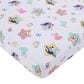 Nojo Baby and Kids Bluey Best Day Ever 4-Piece Toddler Bed Set in Pink, Aqua and Yellow, , large