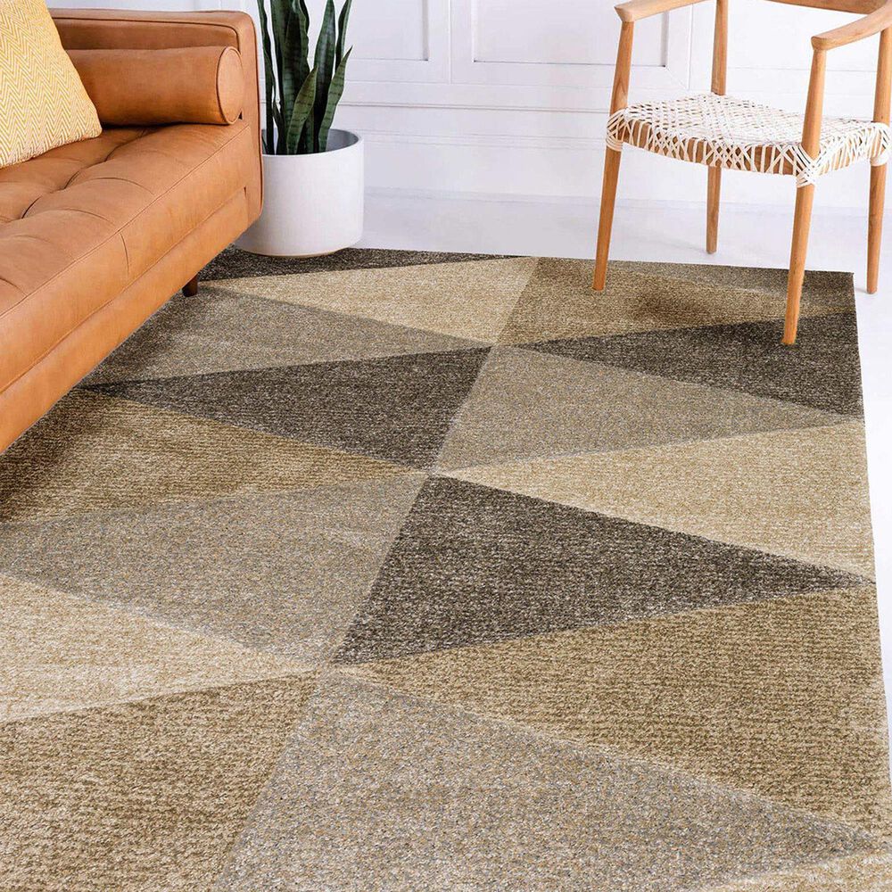 Dalyn Rug Company Carmona 3&#39;1&quot; x 5&#39; Khaki Area Rug, , large