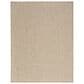Nourison Courtyard Jute and Ivory 9" x 12" Indoor/Outdoor Area Rug, , large