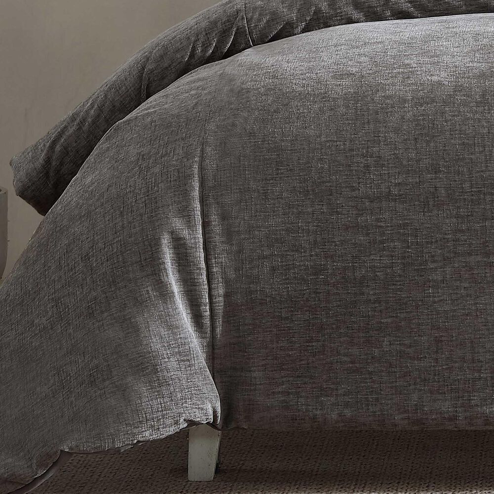 Hallmart Collectibles Niles 3-Piece King Comforter Set in Gray, , large