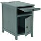 Ashley Treytown Chairside End Table in Teal, , large