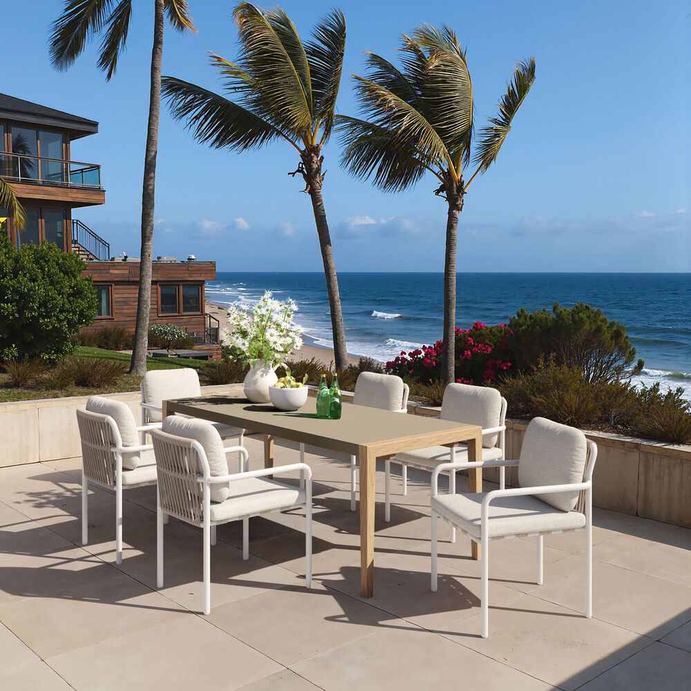 Zuo Modern Aite Patio Dining Chair in Beige &#40;Set of 2&#41;, , large