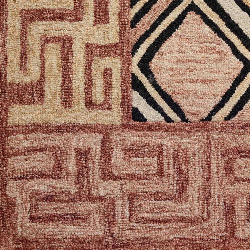 Loloi Nala NAL-06 2&#39;6&quot; x 7&#39;6&quot; Rose and Black Runner, , large