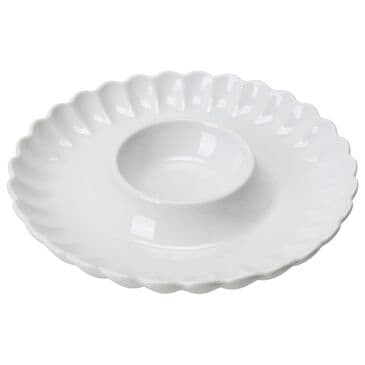 BIA Cordon Bleu Petal Chip-N-Dip Bowl in White, , large