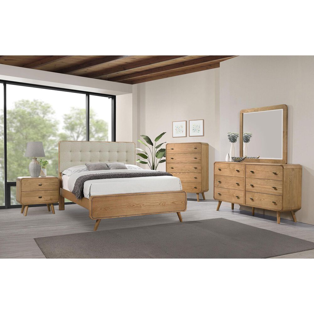 Pacific Landing Robyn 2 Drawer Nightstand in Light Ash, , large