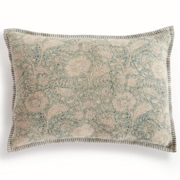 Napa Home and Garden Pascaline 14" x 20" Lumbar Throw Pillow in Blue, , large