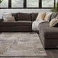 Nourison Sustainable Trends SUT04 5"3" x 7"3" Beige and Grey Area Rug, , large
