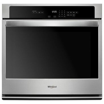 Whirlpool 30" 5 Cu. Ft. Single Wall Oven with the Fit System in Stainless Steel, , large