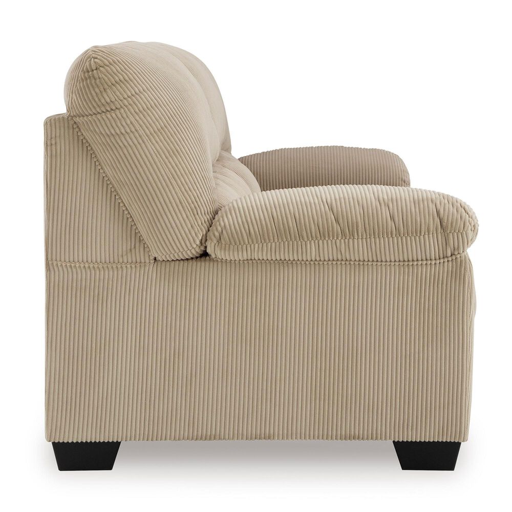 Ashley SimpleJoy Stationary Sofa in Sand, , large