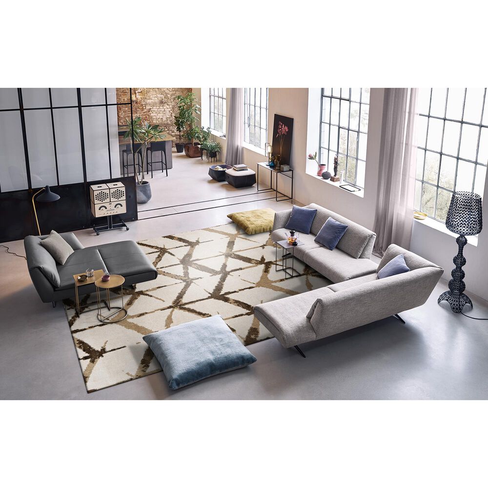 Radici USA Dora 6&#39; x 9&#39; Beige and Tan Area Rug, , large