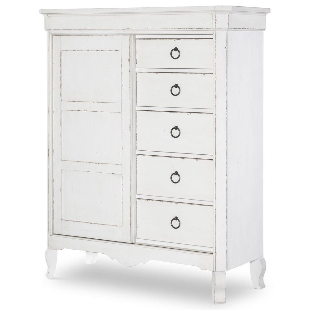 Legacy Classic Vintage Market 5-Drawer Sliding Door Chest in Picket Fence, , large