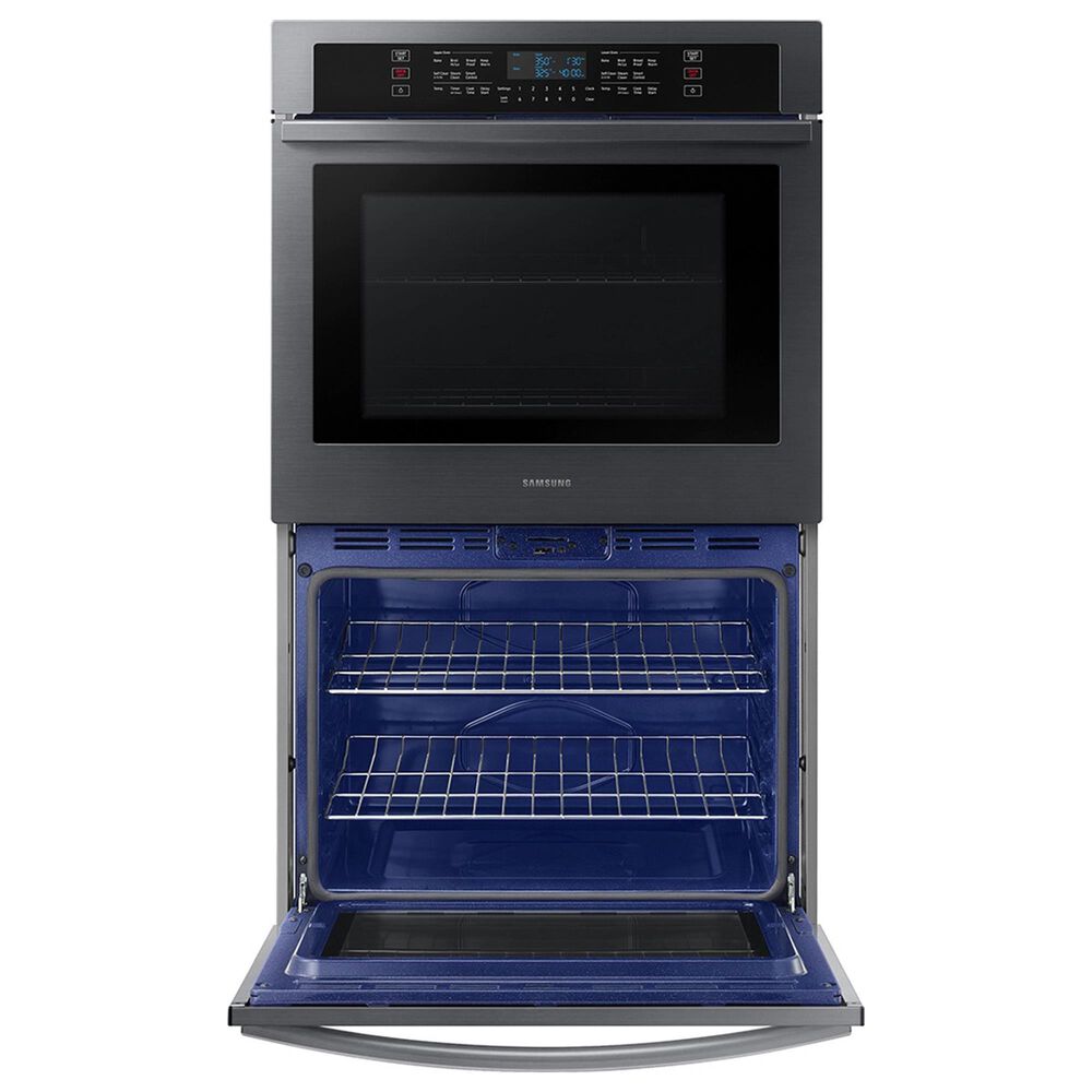 Samsung 30&quot; Built-In Double Electric Wall Oven in Black Stainless Steel, , large