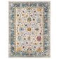 Amer Rugs Montana MON-6 7"10" x 10"10" Blue and Orange Area Rug, , large