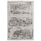 Nourison Harmony 2" x 3" Ivory and Charcoal Area Rug, , large