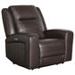 Interlochen Leather Power Recliner in Deltona Cedar, , large