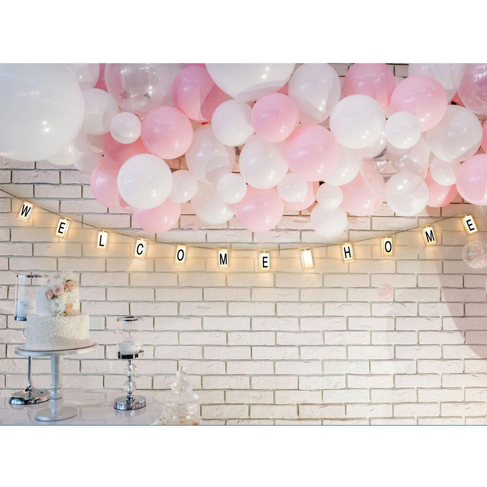 Illumina Marquee LED String Light Box with Lettesr and Dry-Erase Marker, , large
