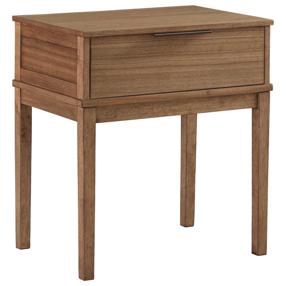 Riva Ridge Cyrus 1 Drawer Nightstand in Almond Bisque, , large