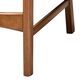Baxton Studio Katya Counter Stool with Grey Cushion in Walnut Brown (Set of 2), , large