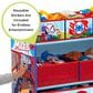 Delta Children Spidey and Friends 6-Bin Design and Store Toy Organizer in Red, , large