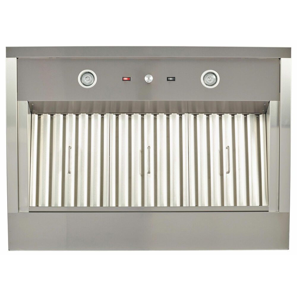 Coyote Outdoor 42" Ventilation Chimney Hood in Stainless Steel, , large
