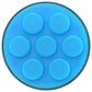 PopSockets PopGrip Premium in Electric Blue PopFidget, , large