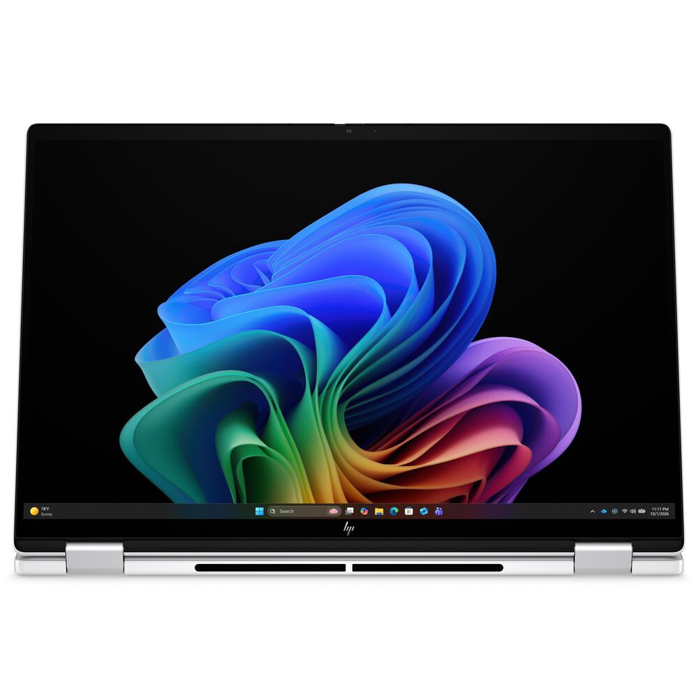 HP OmniBook X Flip 16" Copilot+ PC Laptop | Intel Core Ultra 5 325 - 16GB RAM - Intel Graphics - 1TB SSD in Glacier Silver, , large
