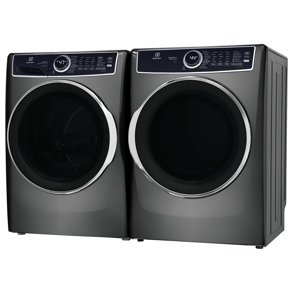 Electrolux 8 Cu. Ft. Front Load Gas Dryer with Steam in Titanium, , large