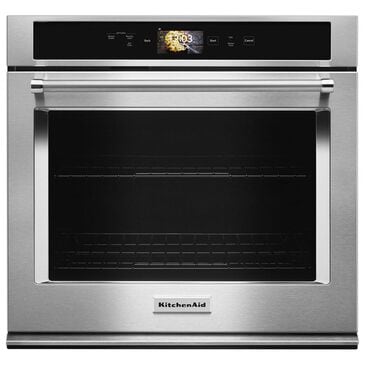 KitchenAid 30" Single Wall Oven in Stainless Steel, , large